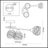 Люстра LUMION MODERNI 3063/3C